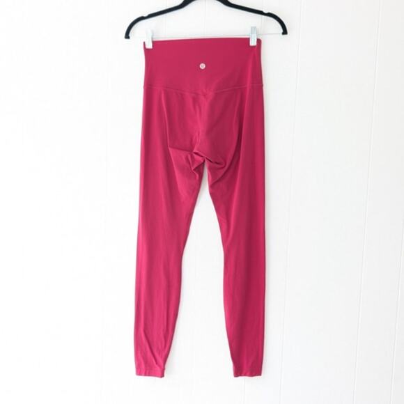 Lululemon Athletica W5BOBS Align Pink High-rise Pant 28", size 6 - Picture 2 of 5